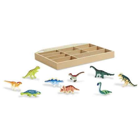9 Collectible Miniature Dinosaurs for sale online Melissa & Doug Dinosaur Party Play Set
